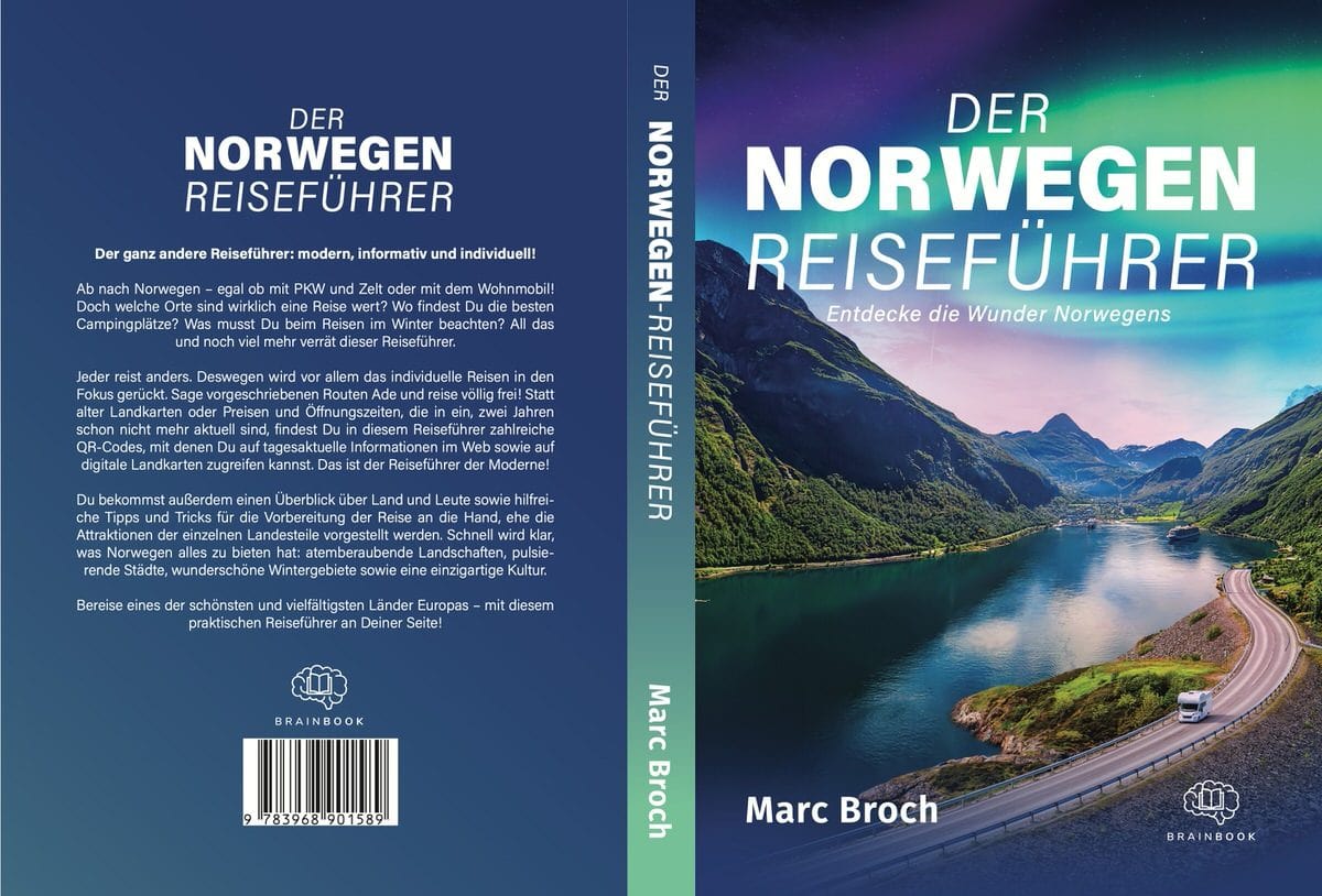 Cover von einem Reiseführer für Norwegen
